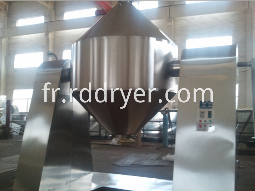 double conical mixer